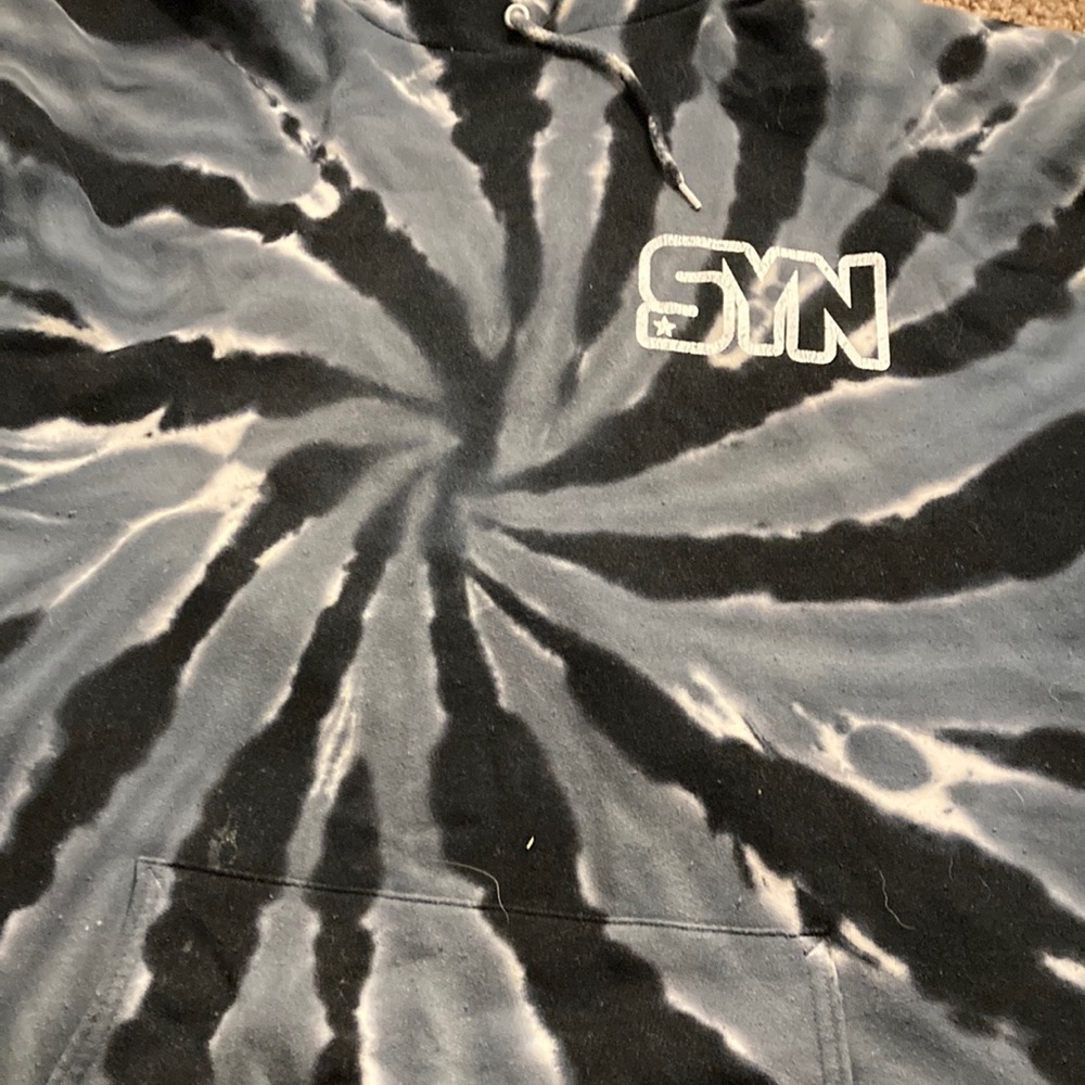 Syn glass tie dye hoodie